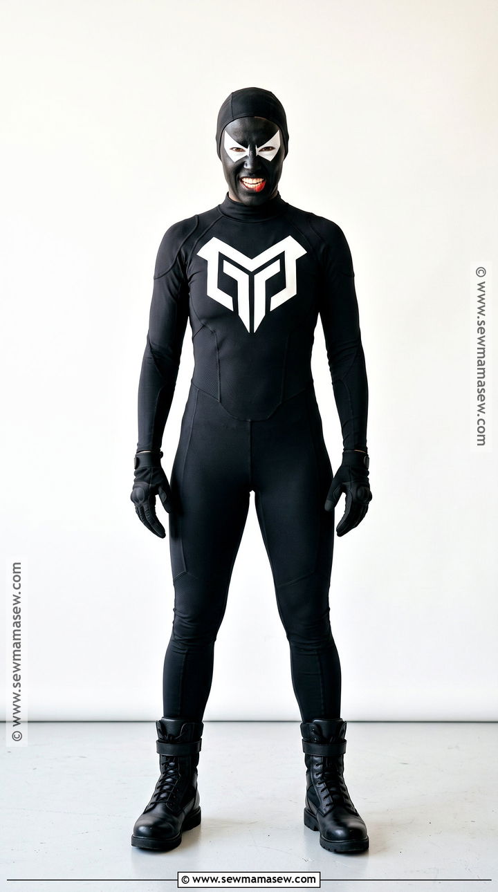 Venom Costume With Full Face Paint - 35 venom costume ideas