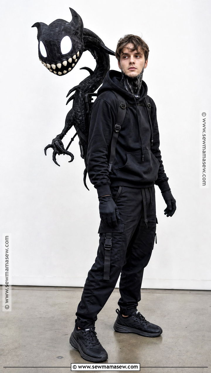 Venom Costume With Moving Puppet Head - 35 venom costume ideas
