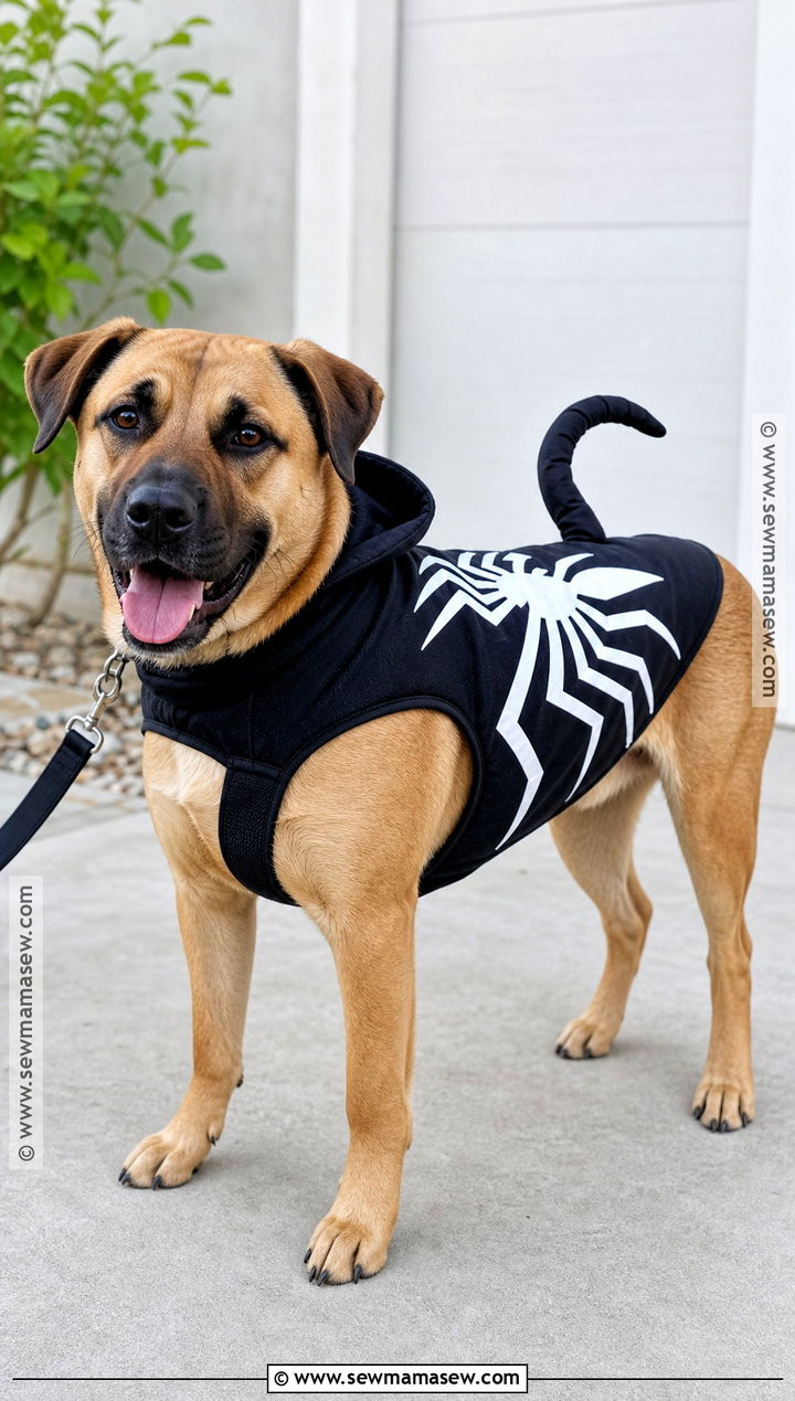 Venom Dog Costume With Soft Harness - 35 venom costume ideas