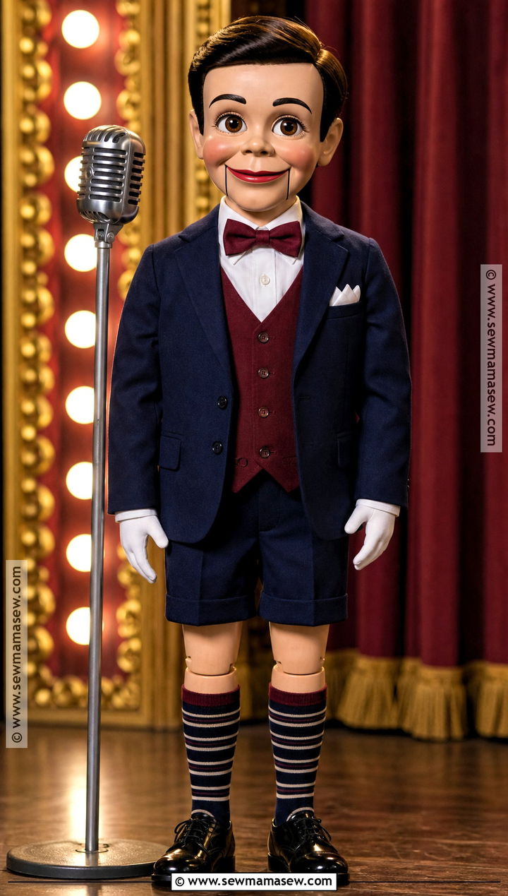 Ventriloquist Dummy Doll Costume - 40 doll halloween costume ideas