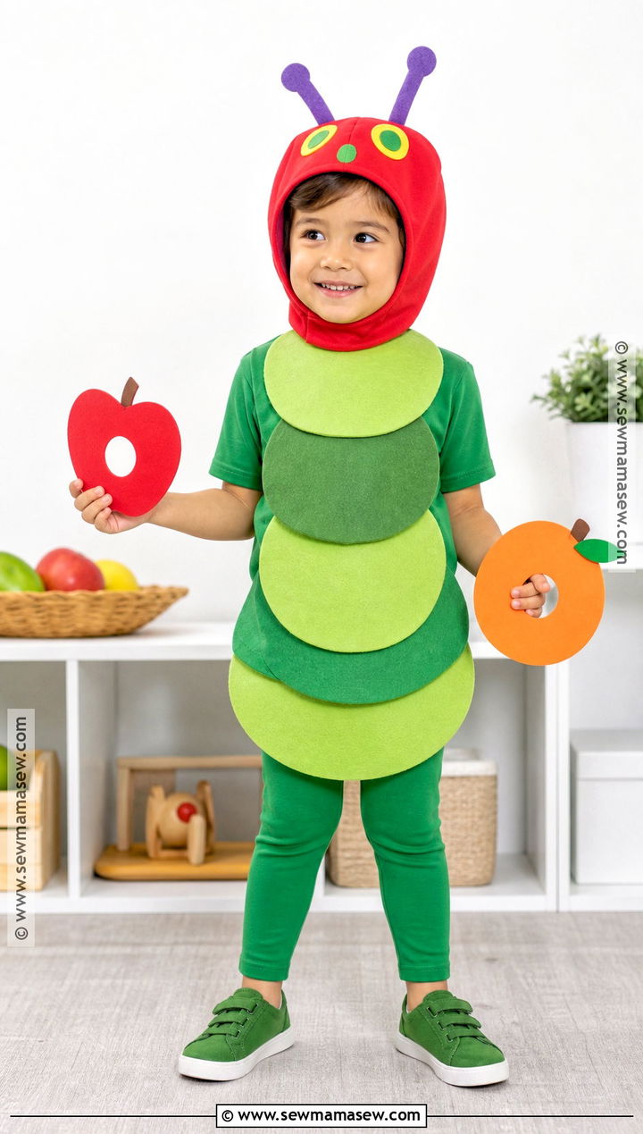 Very Hungry Caterpillar Costume - 30 easy book week costumes