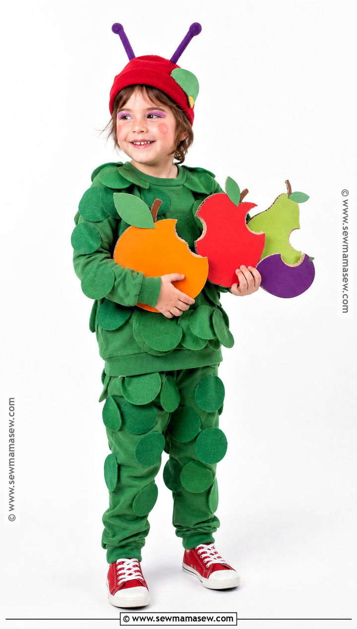 Very Hungry Caterpillar Costume - 35 book characters costumes