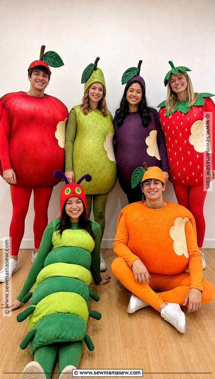 Very Hungry Caterpillar Food Group Costume - 30 the very hungry caterpillar costume ideas