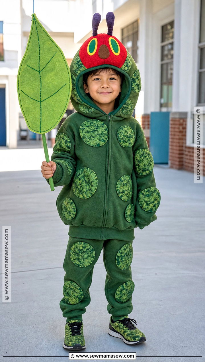 Very Hungry Caterpillar Hoodie Costume - 30 the very hungry caterpillar costume ideas