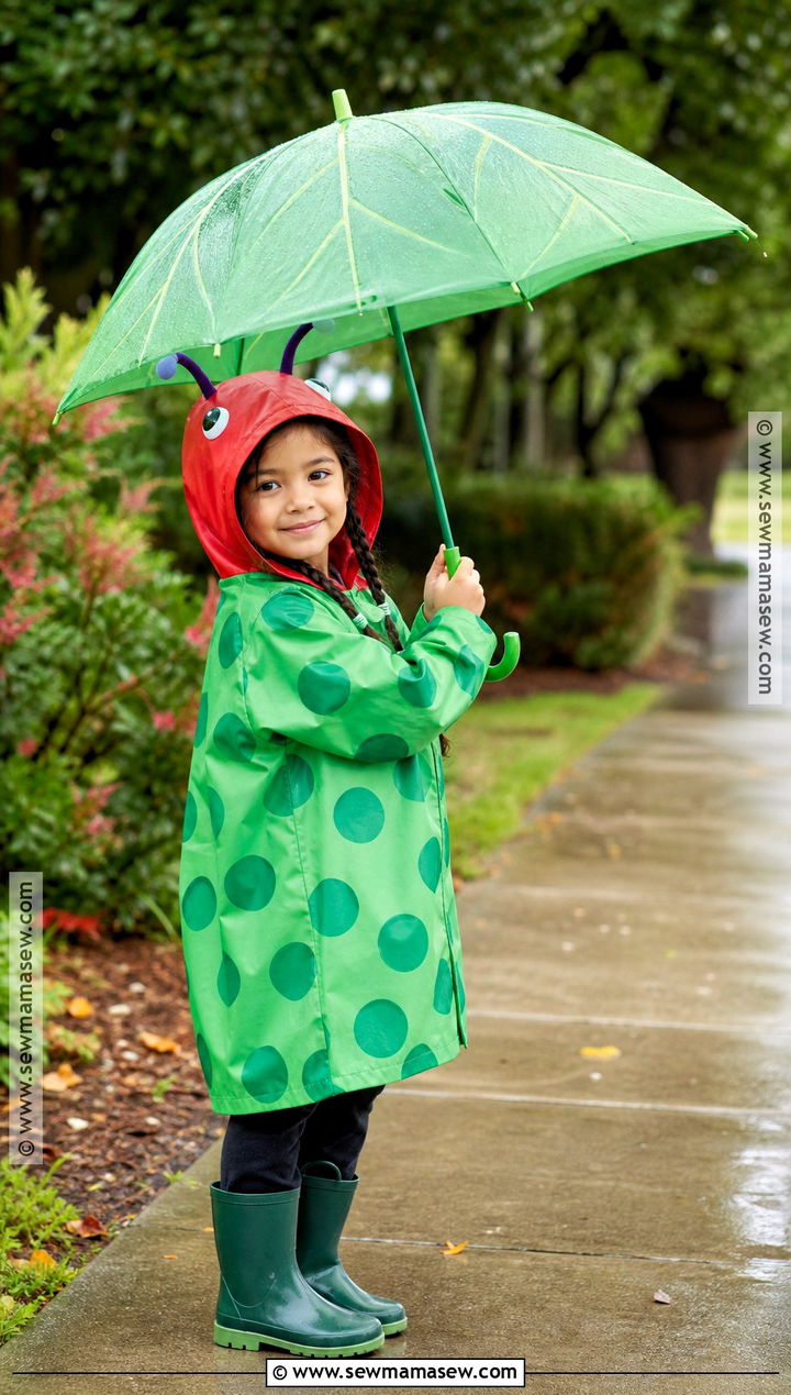 Very Hungry Caterpillar Raincoat Costume - 30 the very hungry caterpillar costume ideas