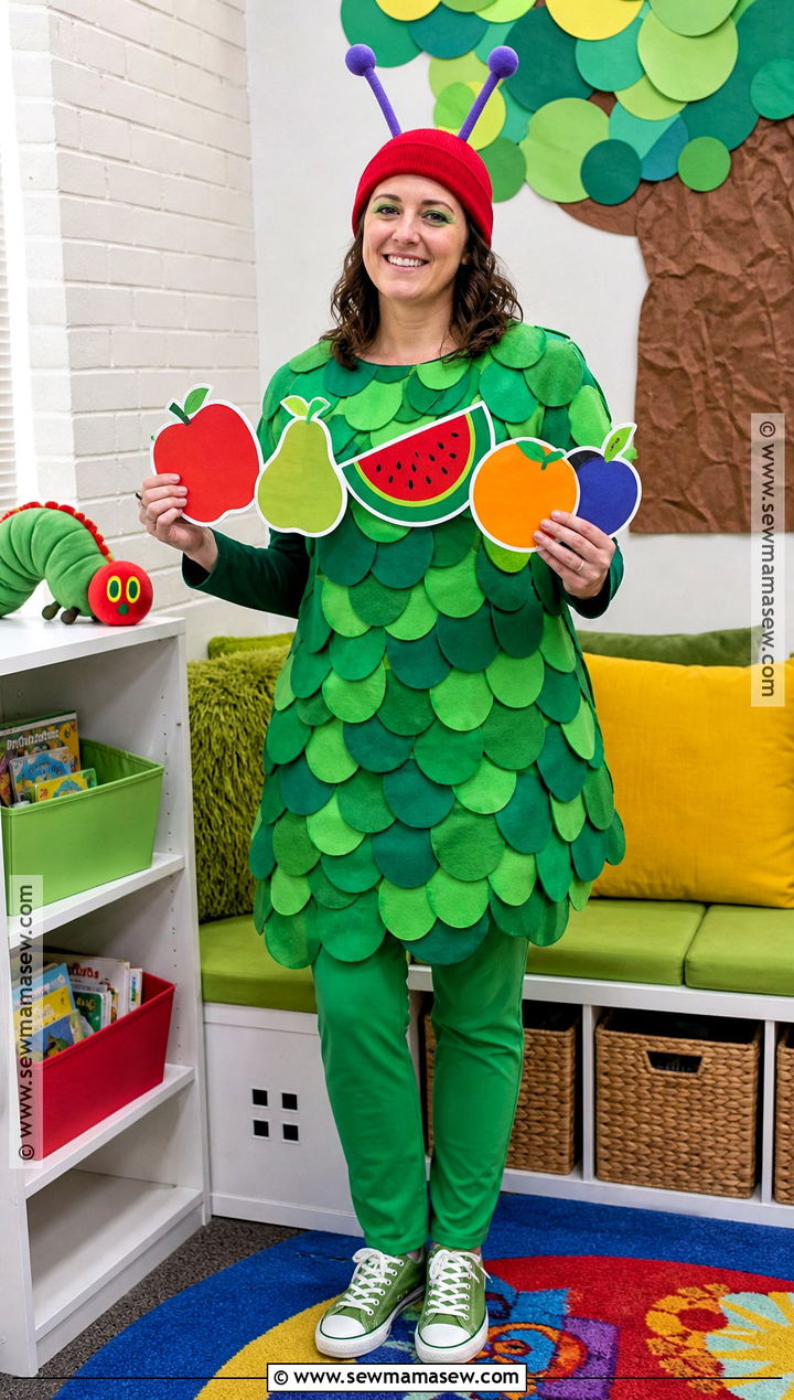 Very Hungry Caterpillar Teacher Costume - 35 halloween costumes for teachers