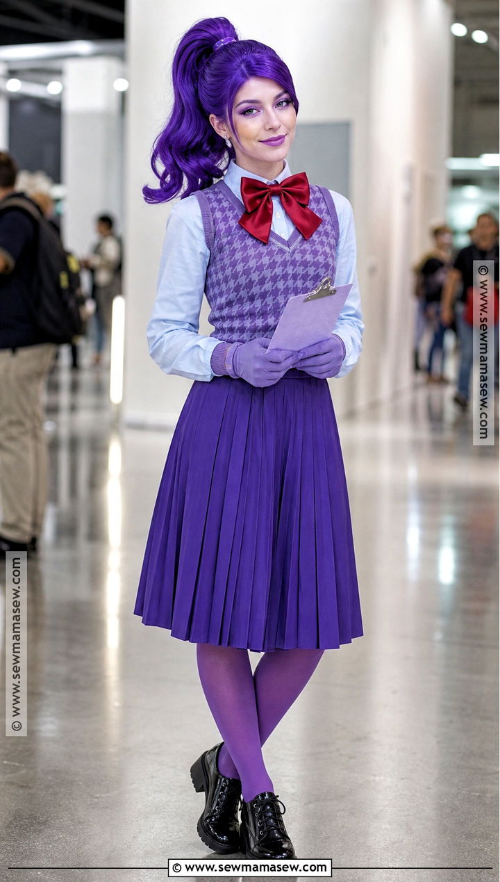 Vest And Skirt Fear Inside Out Costume - 30 fear inside out costume ideas