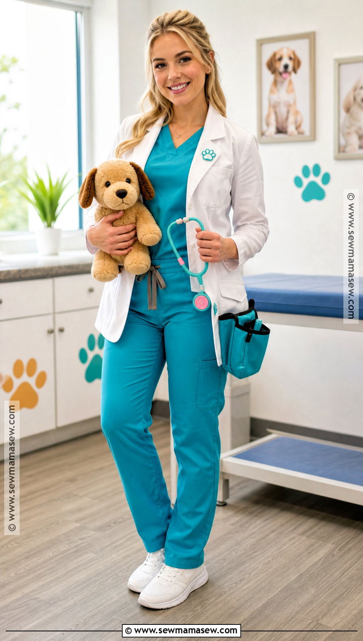 Veterinarian Barbie Cosplay - 35 barbie cosplay ideas