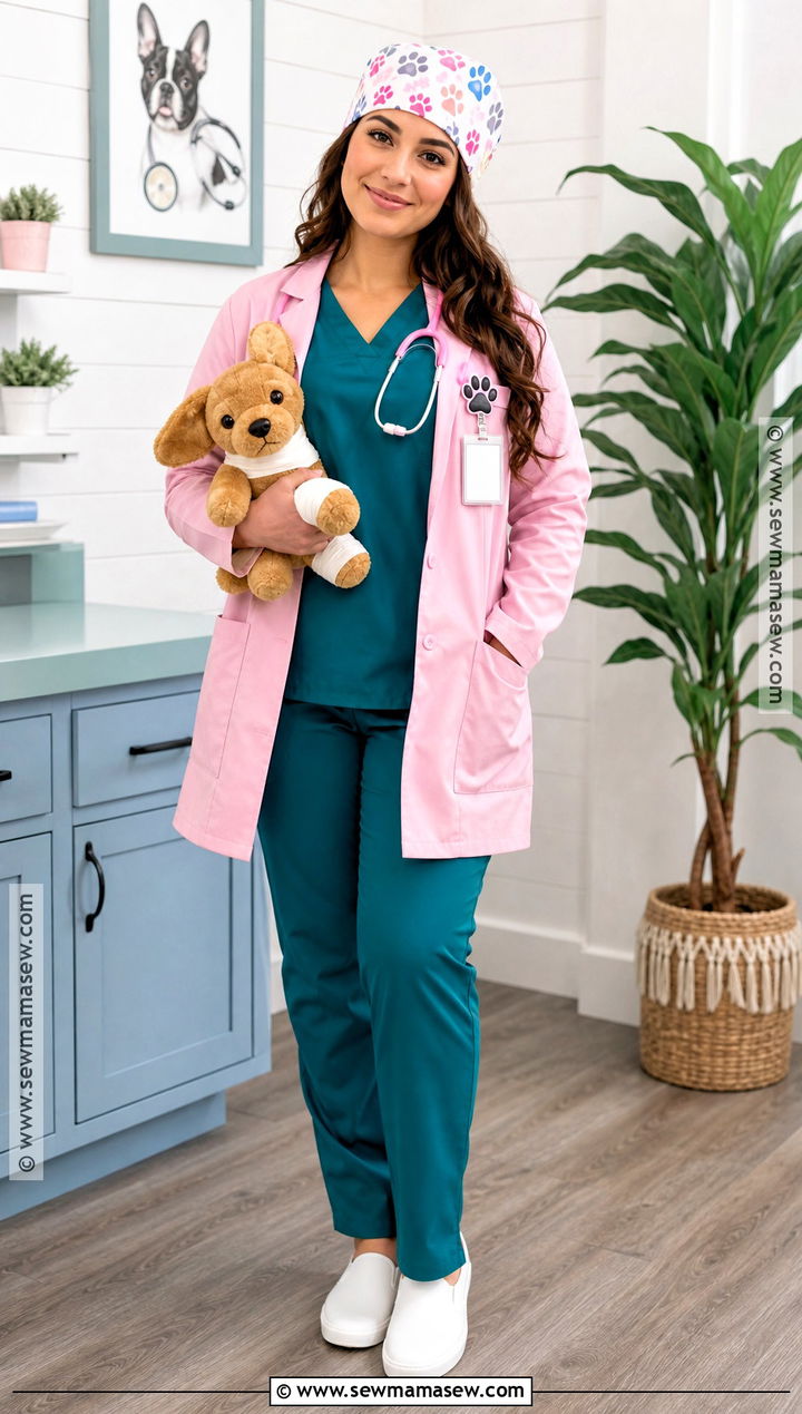 Veterinarian Barbie Costume - 50 barbie costume ideas