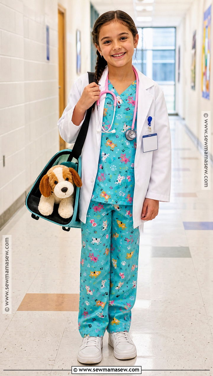 Veterinarian Career Day Costume - 30 career dress up day at school ideas