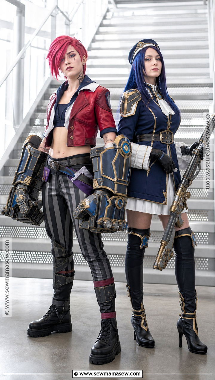Vi And Caitlyn Cosplay - 30 matching cosplay ideas