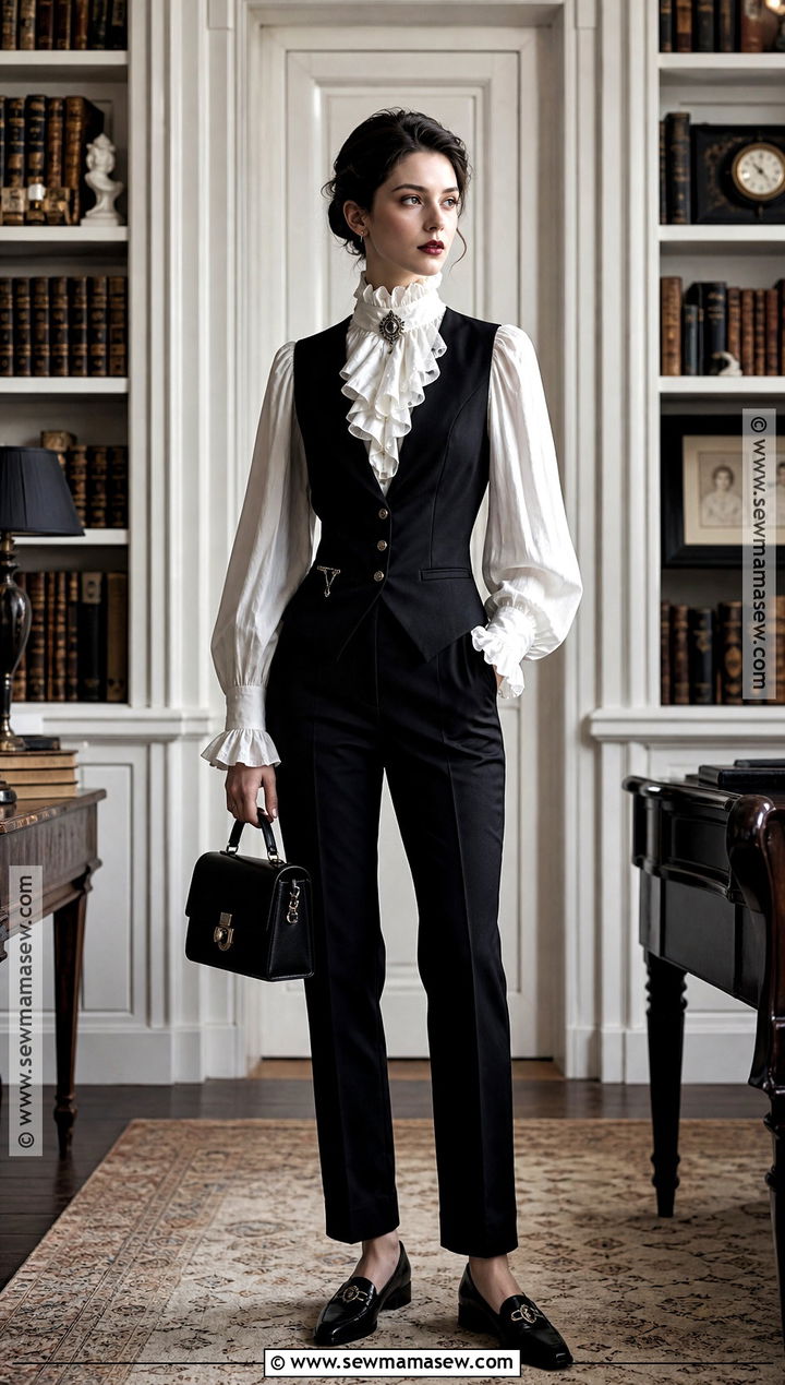 Victorian Blouse Vampire Outfit - 35 vampire outfit ideas