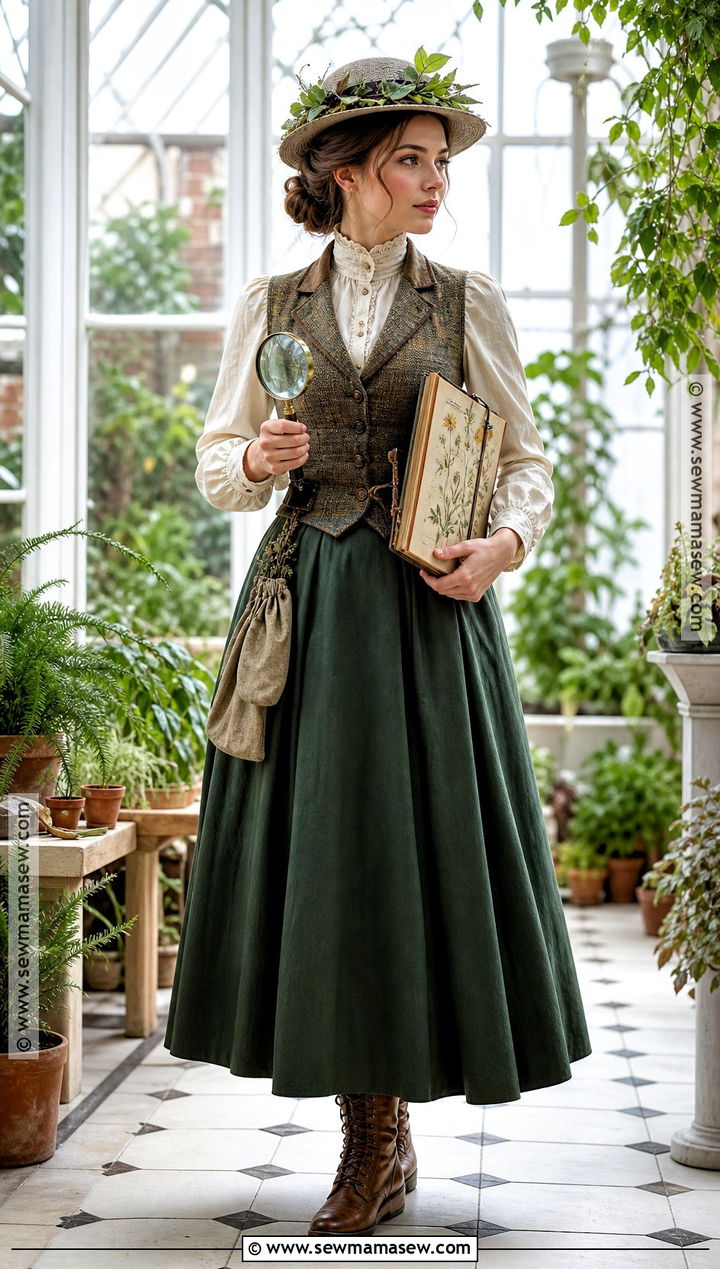 Victorian Botanist Costume - 30 Niche Halloween Costume Ideas