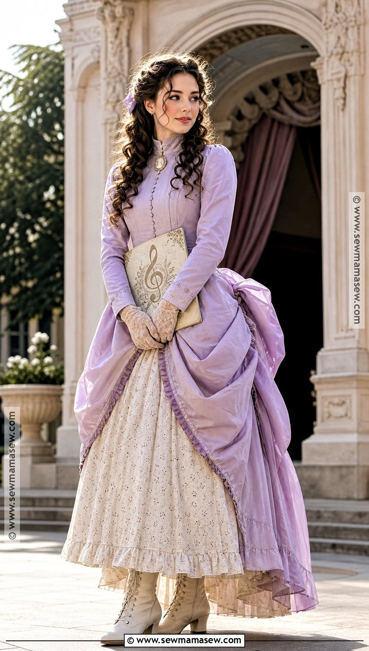 Victorian Christine Daae Costume - 40 phantom of the opera costumes