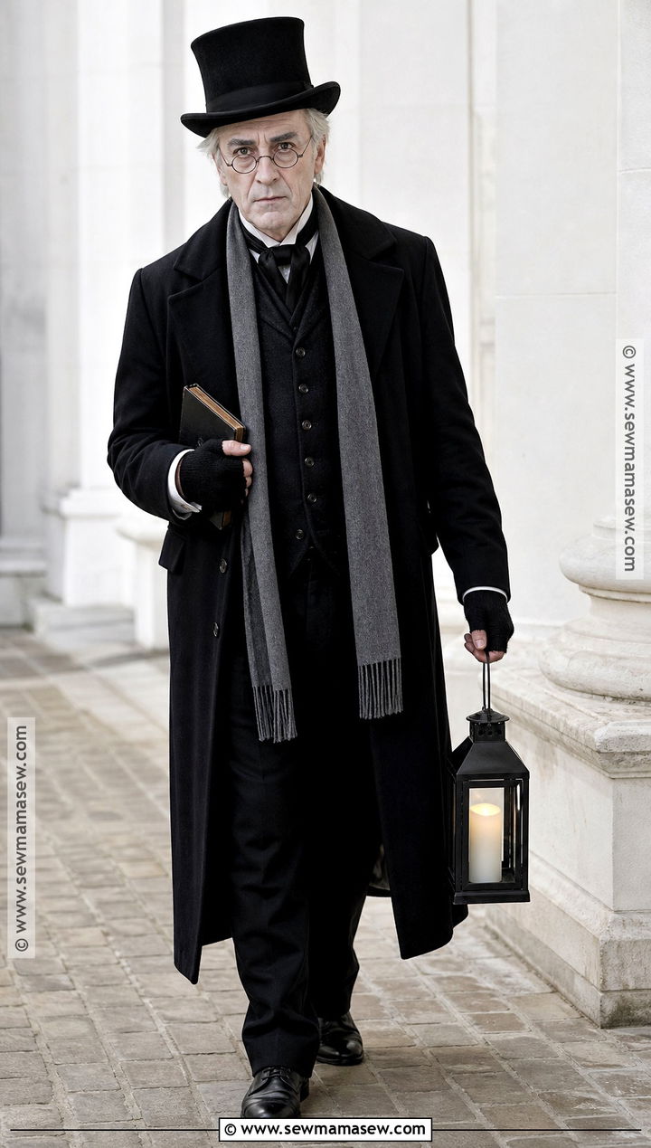 Victorian Christmas Miser Costume - 30 Christmas Halloween Costumes