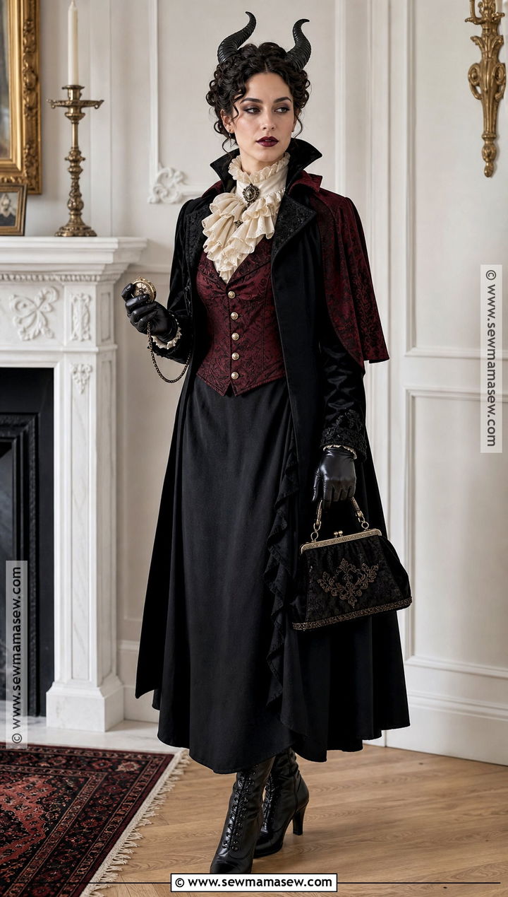Victorian Demon Halloween Costume - 35 demon halloween costume ideas