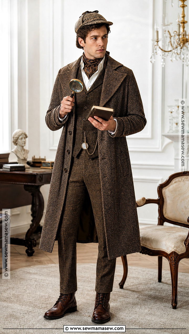 Victorian Detective Costume - 35 mens costumes