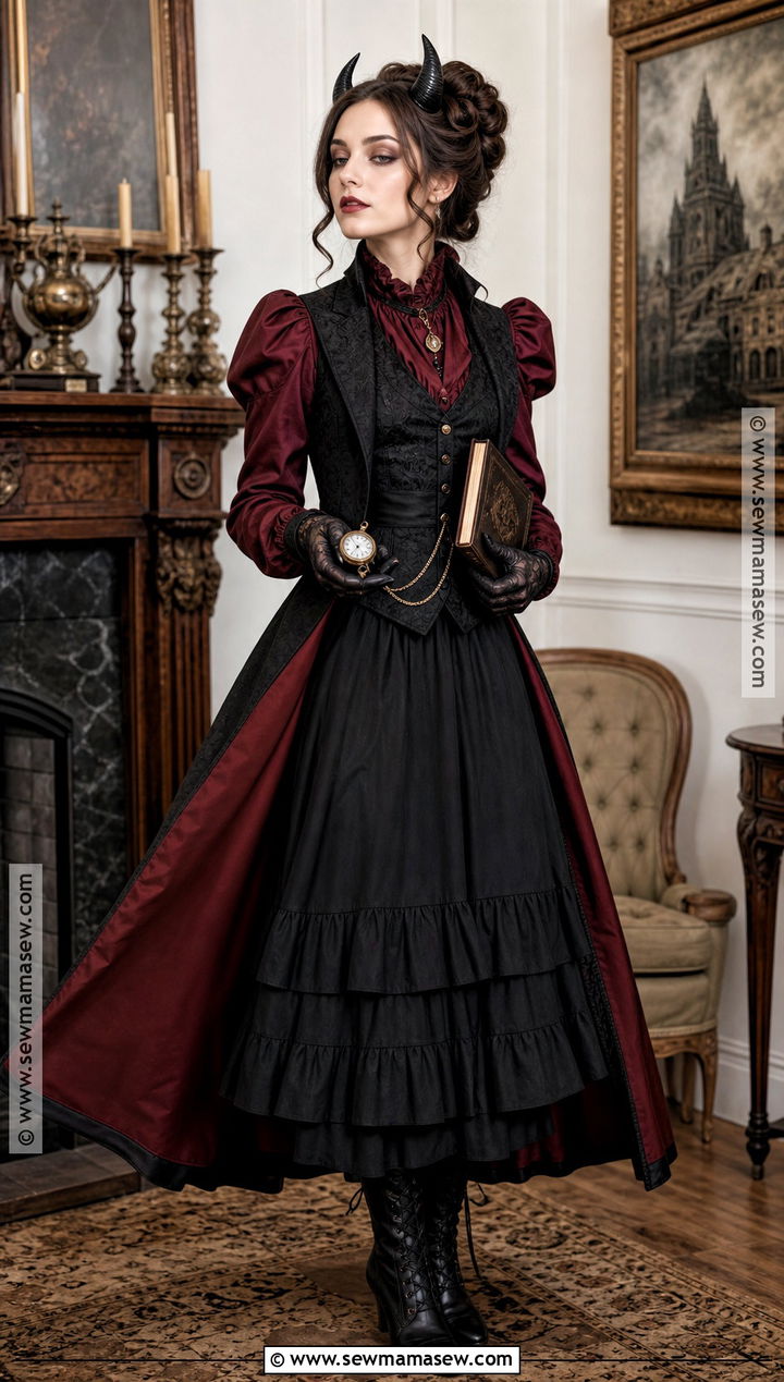 Victorian Devil Cosplay - 30 Devil Cosplay Ideas