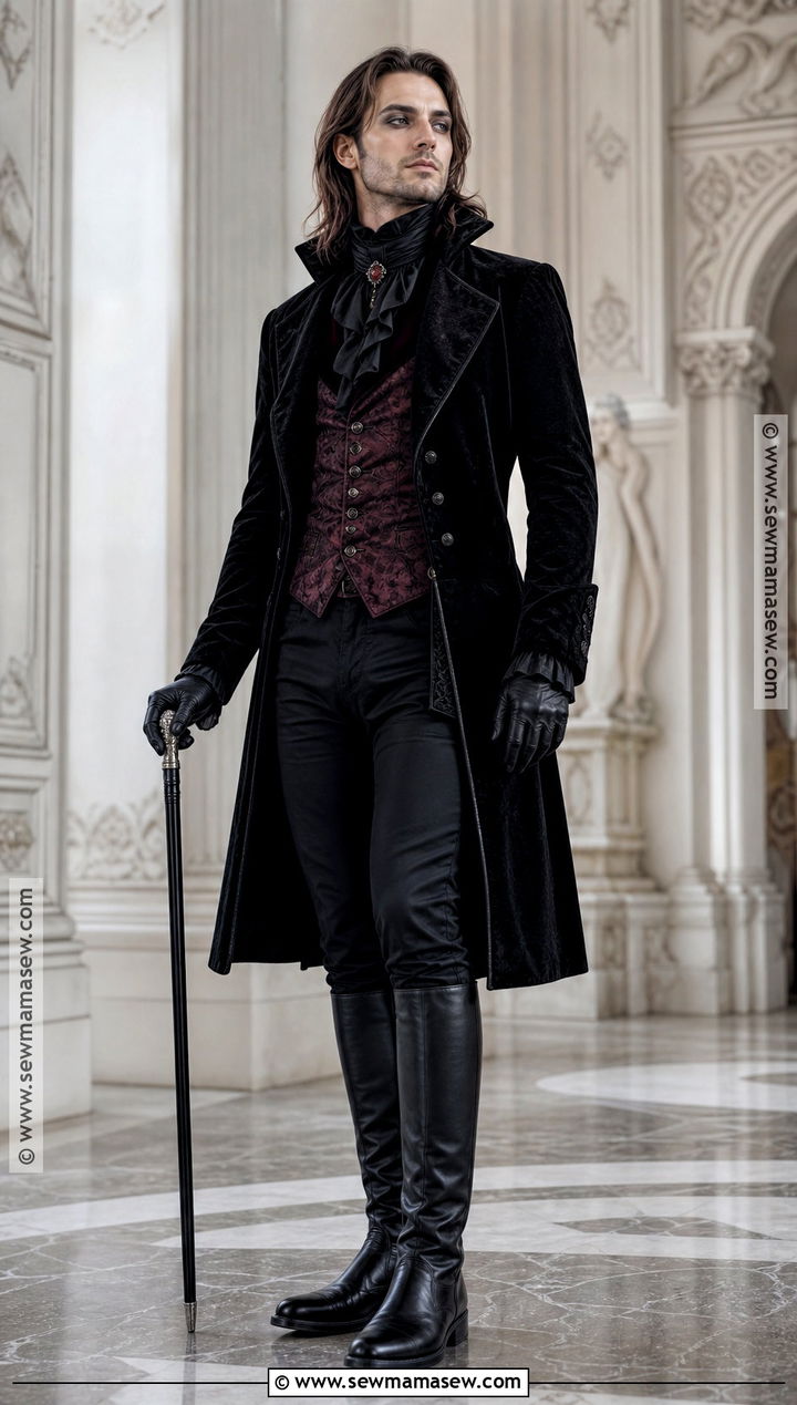 Victorian Frock Coat Vampire Ball Outfit - 30 vampire ball outfit ideas