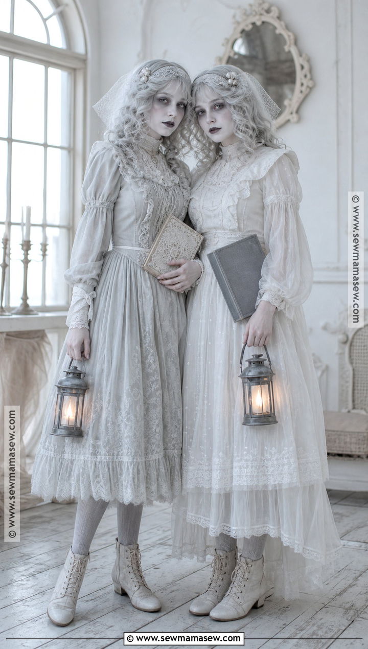 Victorian Ghost Bestie Costume - 40 bestie costume ideas