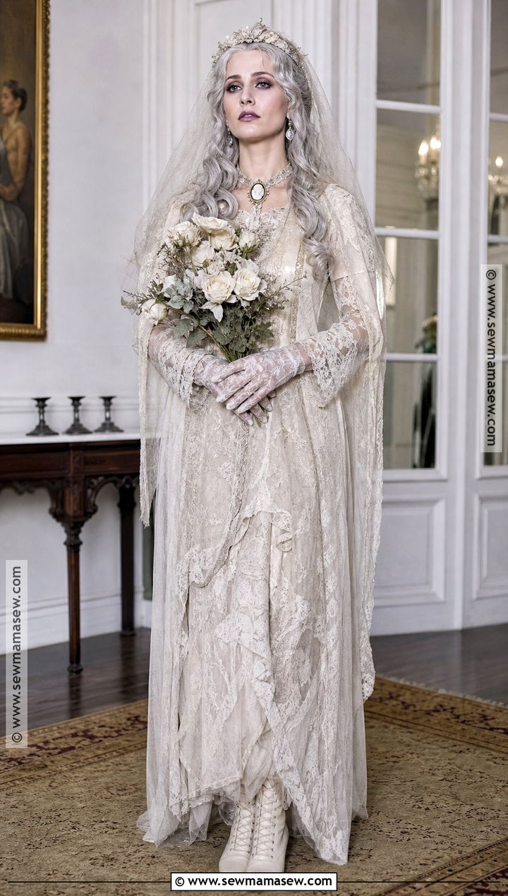 Victorian Ghost Bride Costume - 30 Costume Ideas For Halloween