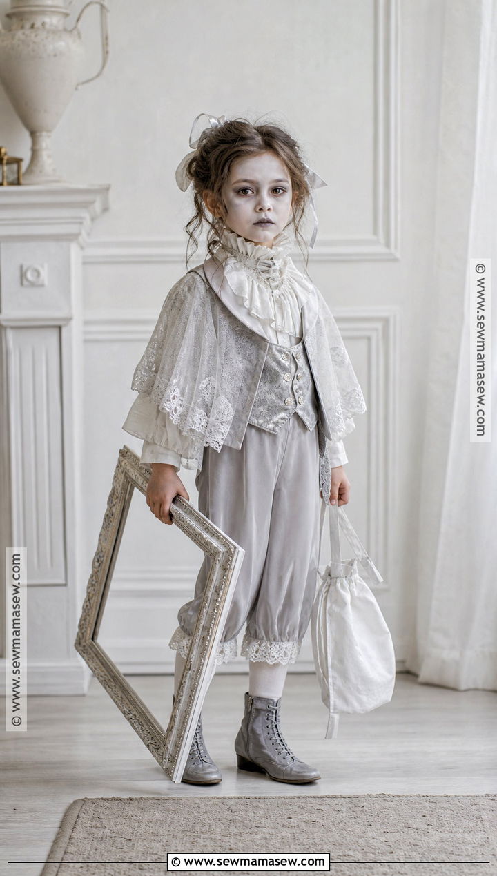 Victorian Ghost Costume - 30 kids ghost costume ideas
