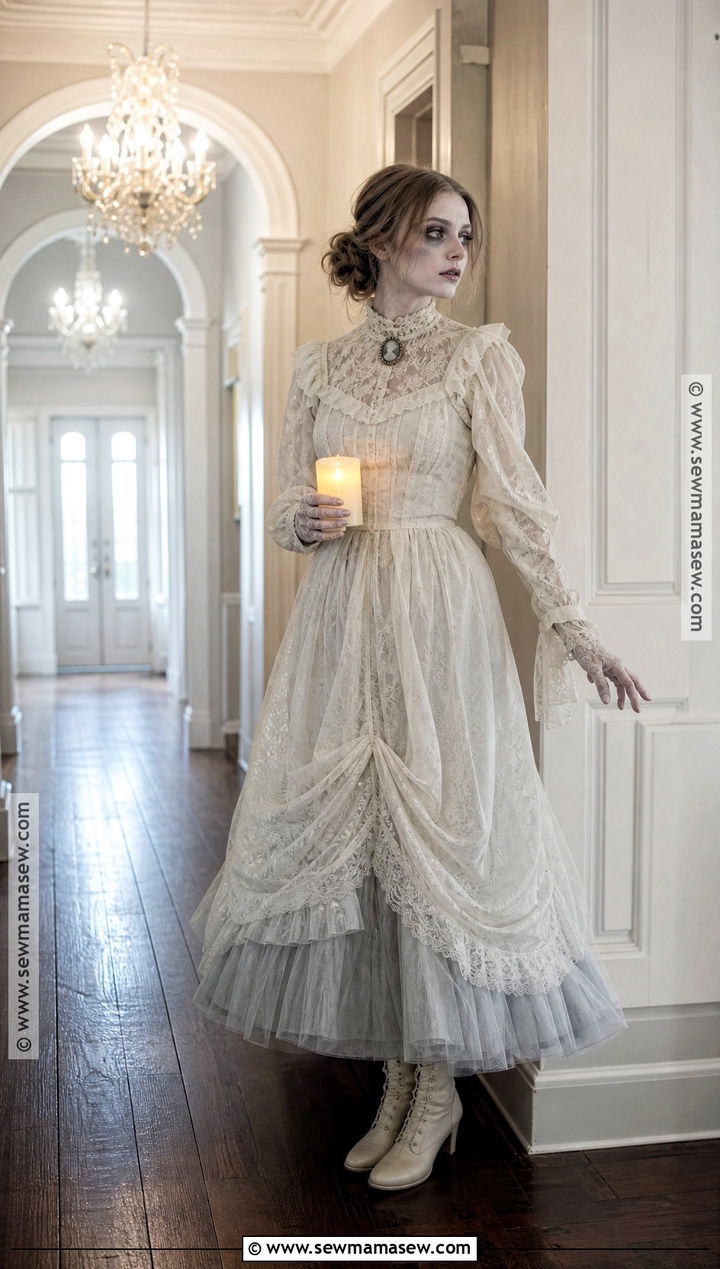 Victorian Ghost Dress Costume - 30 ghost dress ideas