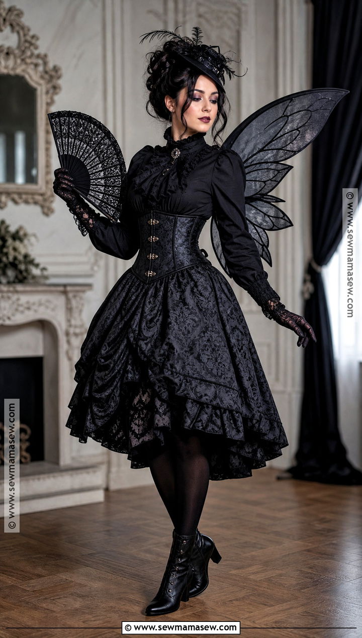 Victorian Gothic Fairy Costume - 30 Gothic Fairy Costume Ideas