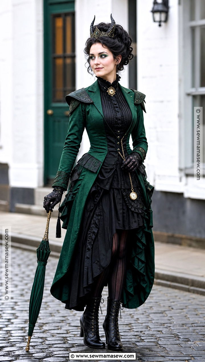 Victorian Lady Loki Cosplay With Bustle Skirt - 30 lady loki cosplay ideas