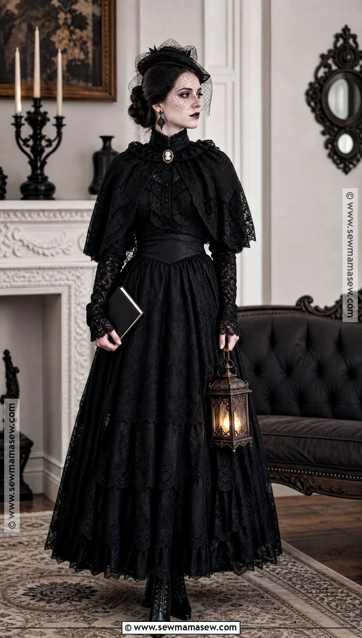 Victorian Mourning Lady Macbeth Costume - 30 Lady Macbeth Costume Ideas