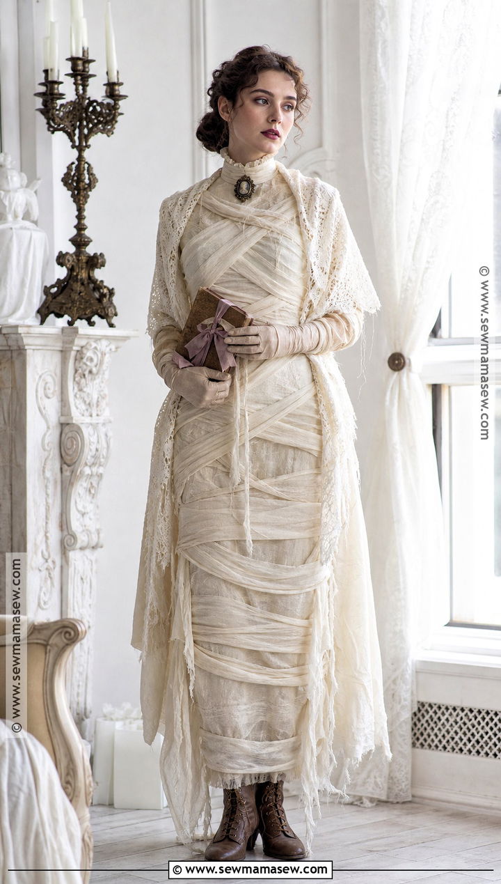 Victorian Mummy Costume - 40 mummy halloween costume ideas