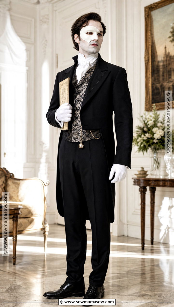Victorian Phantom Costume - 40 phantom of the opera costumes