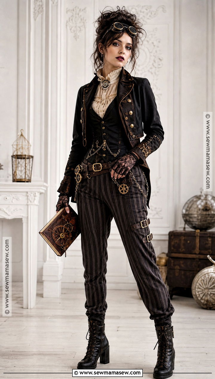 Victorian Punk Inventor Costume - 30 punk halloween costume ideas
