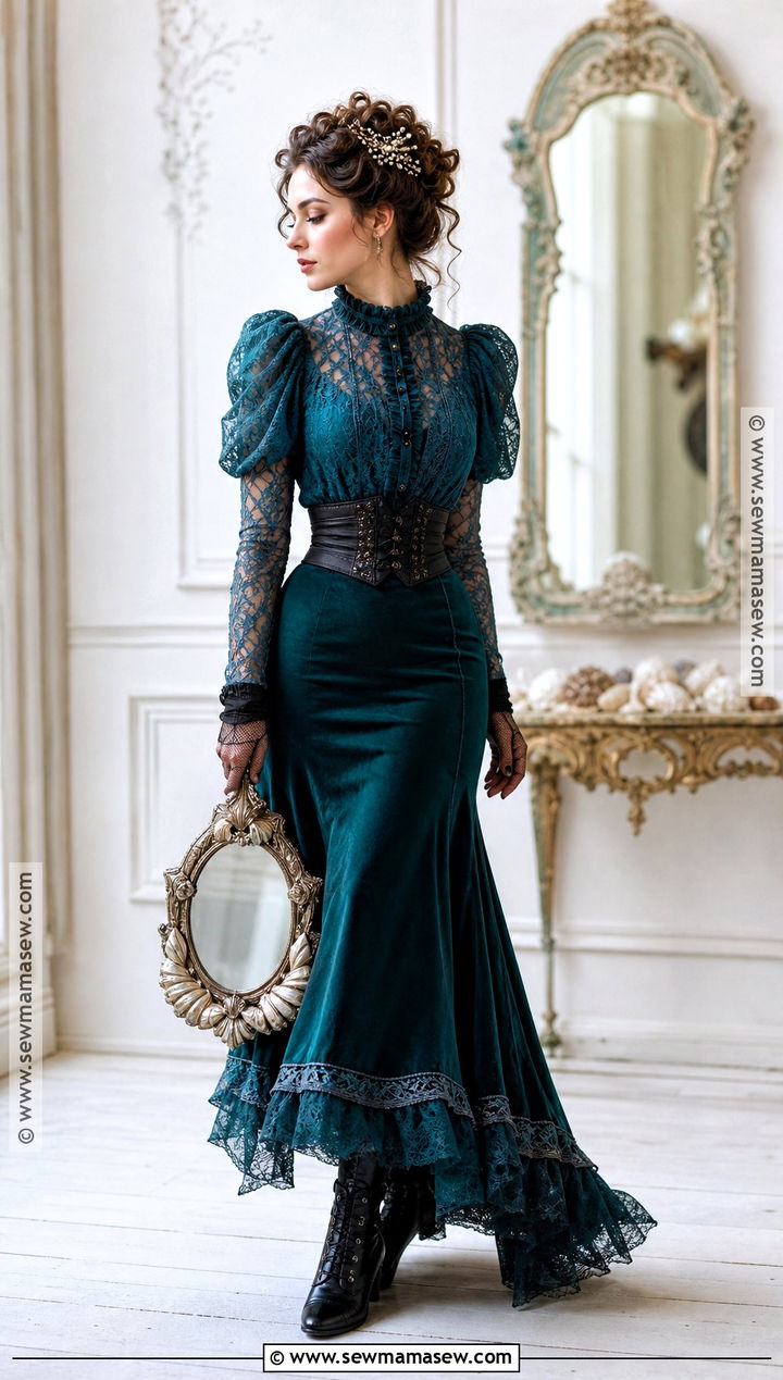 Victorian Sea Siren Costume - 50 siren costume ideas