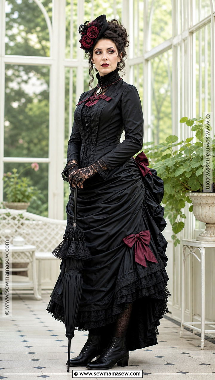Victorian Vampire Bustle Dress Costume - 30 vampire dress victorian ideas