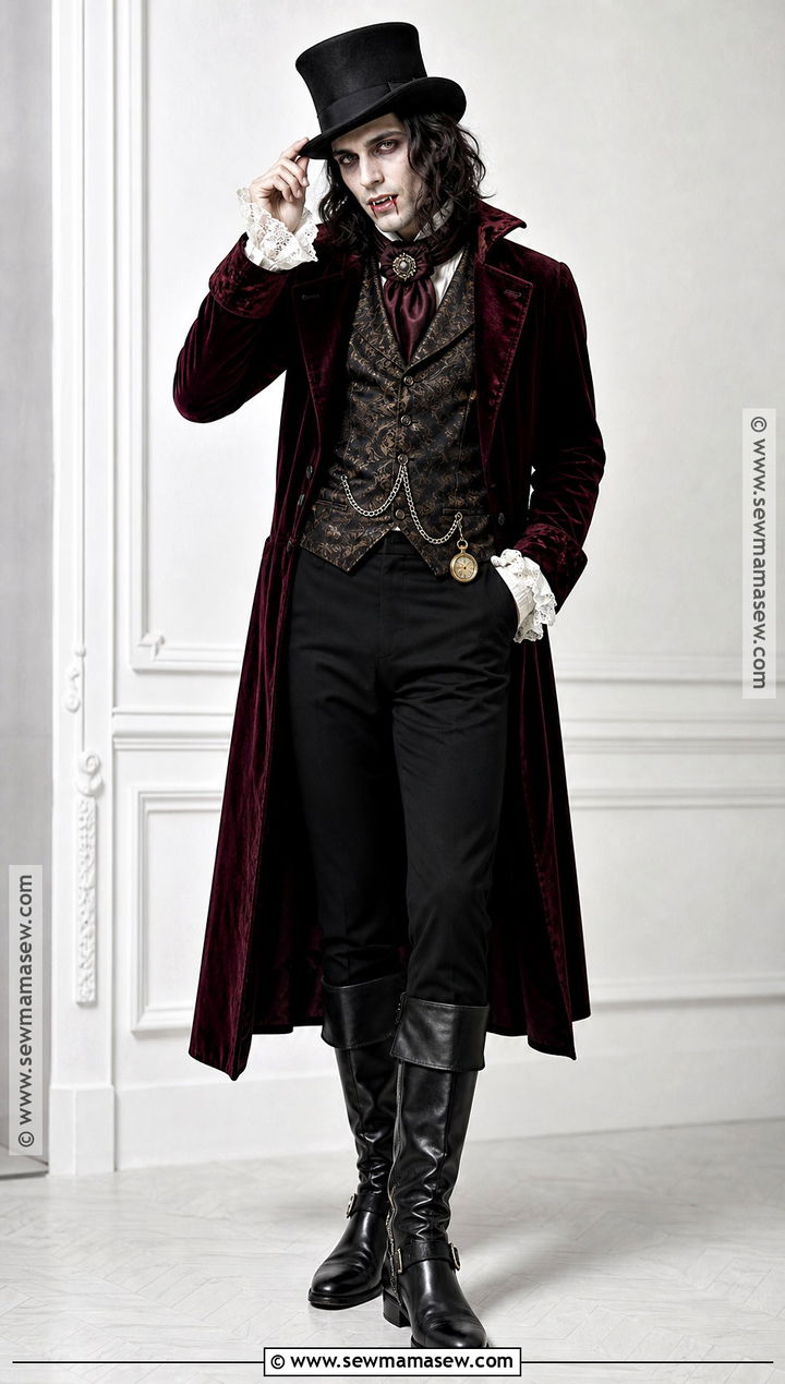 Victorian Vampire Costume - 30 Vampire Halloween Costume Ideas for Men