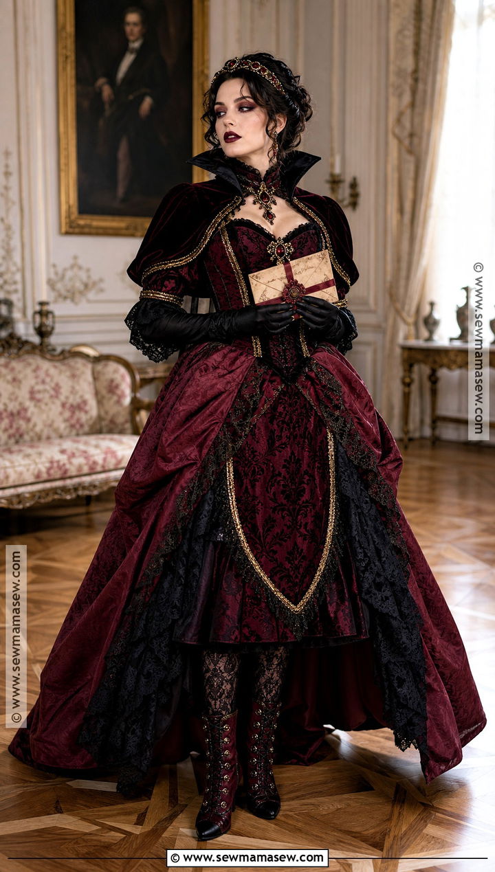 Victorian Vampire Duchess Costume - 30 vampire dress victorian ideas
