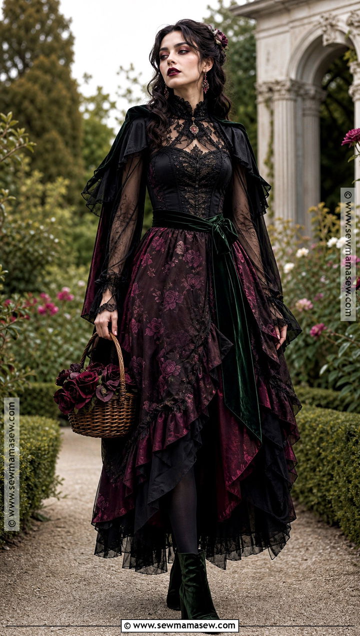Victorian Vampire Garden Costume - 30 vampire dress victorian ideas