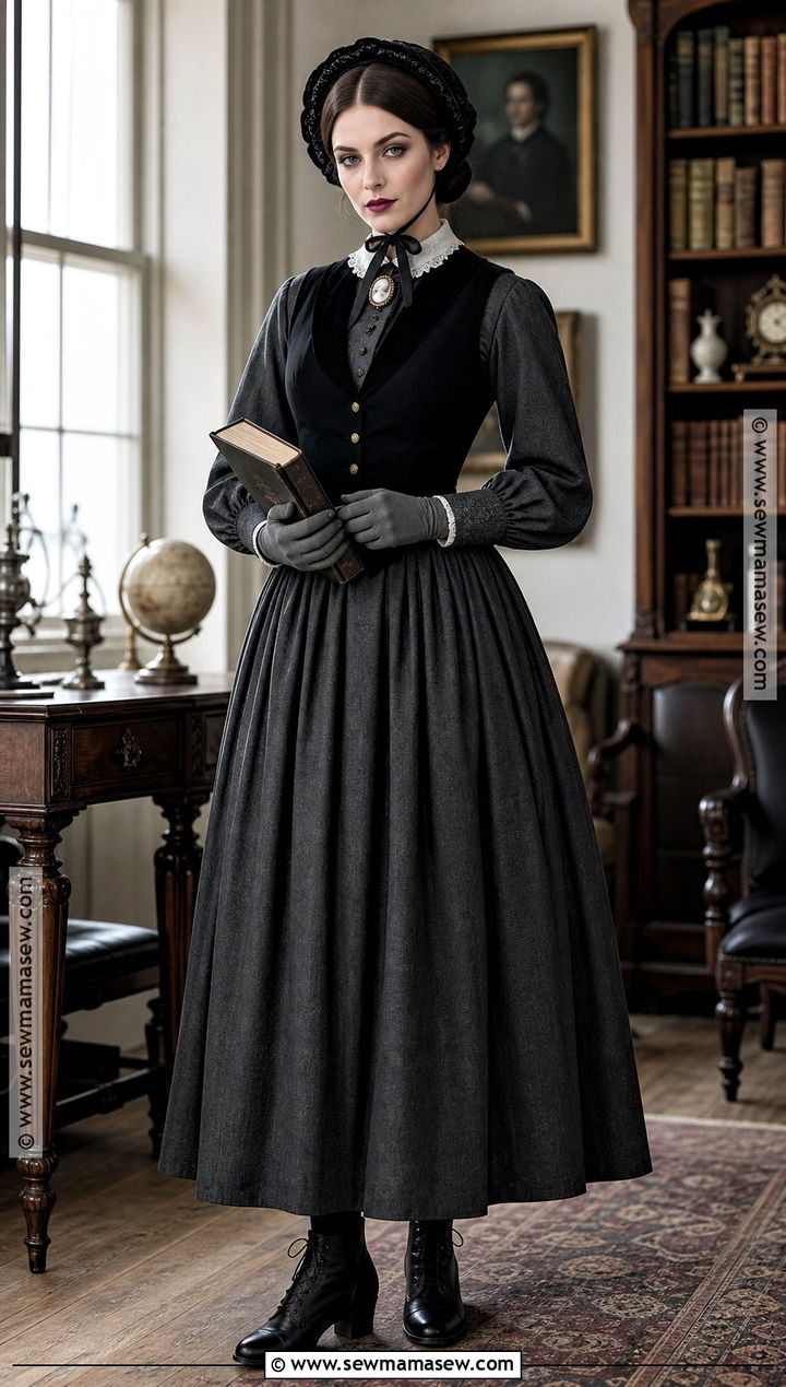 Victorian Vampire Governess Costume - 30 vampire dress victorian ideas