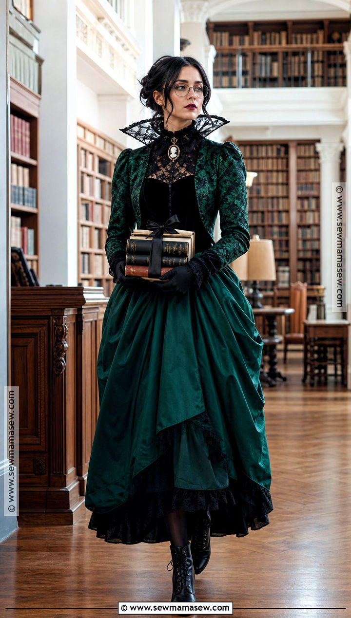 Victorian Vampire Library Costume - 30 vampire dress victorian ideas