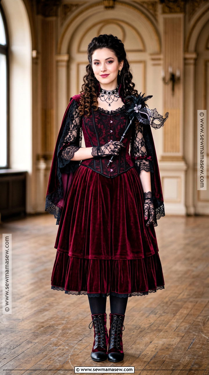 Victorian Vampire Masquerade Costume - 30 vampire dress victorian ideas