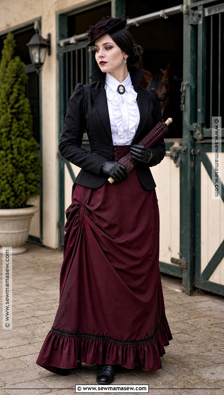 Victorian Vampire Riding Dress Costume - 30 vampire dress victorian ideas