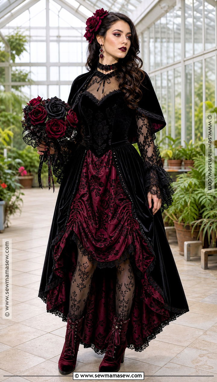 Victorian Vampire Rose Costume - 30 vampire dress victorian ideas