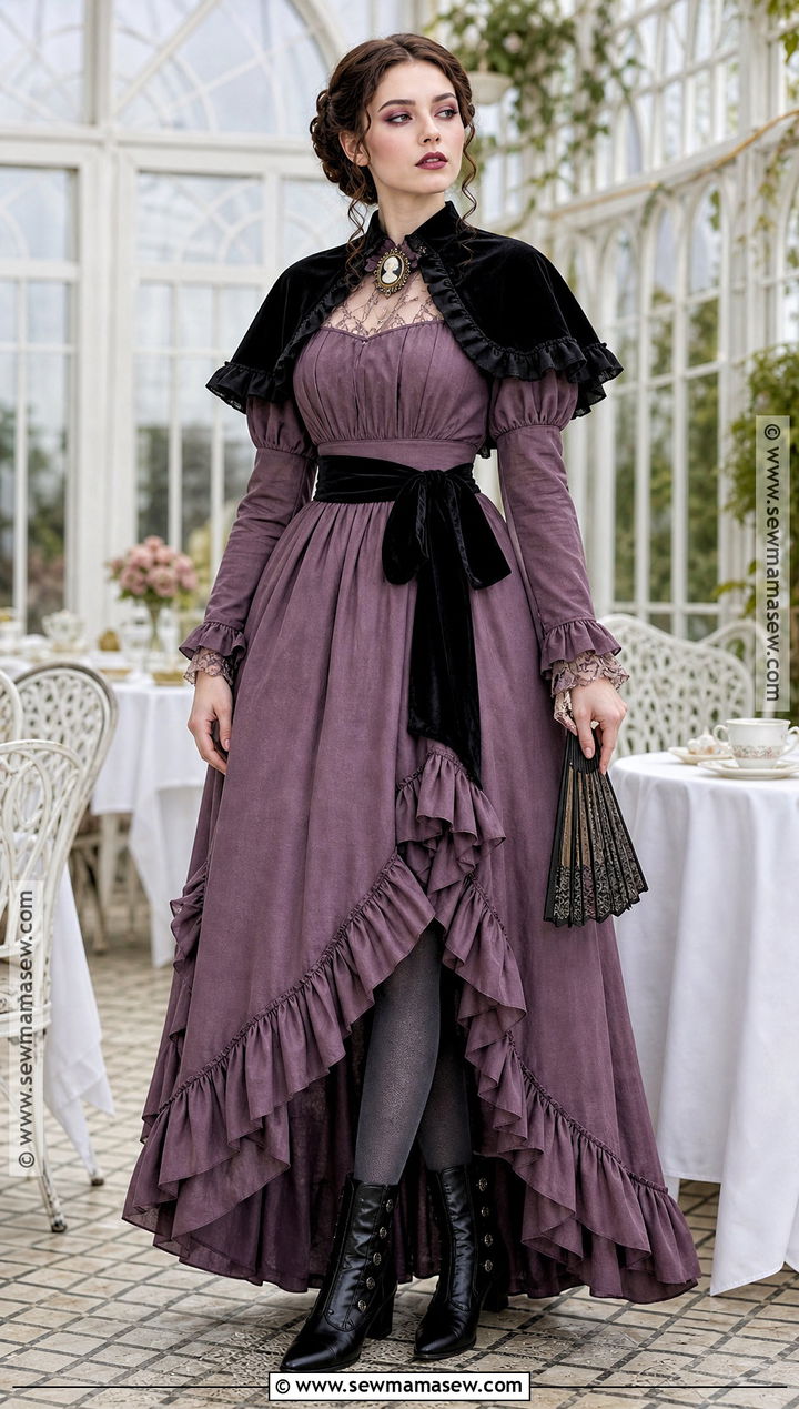 Victorian Vampire Tea Dress Costume - 30 vampire dress victorian ideas