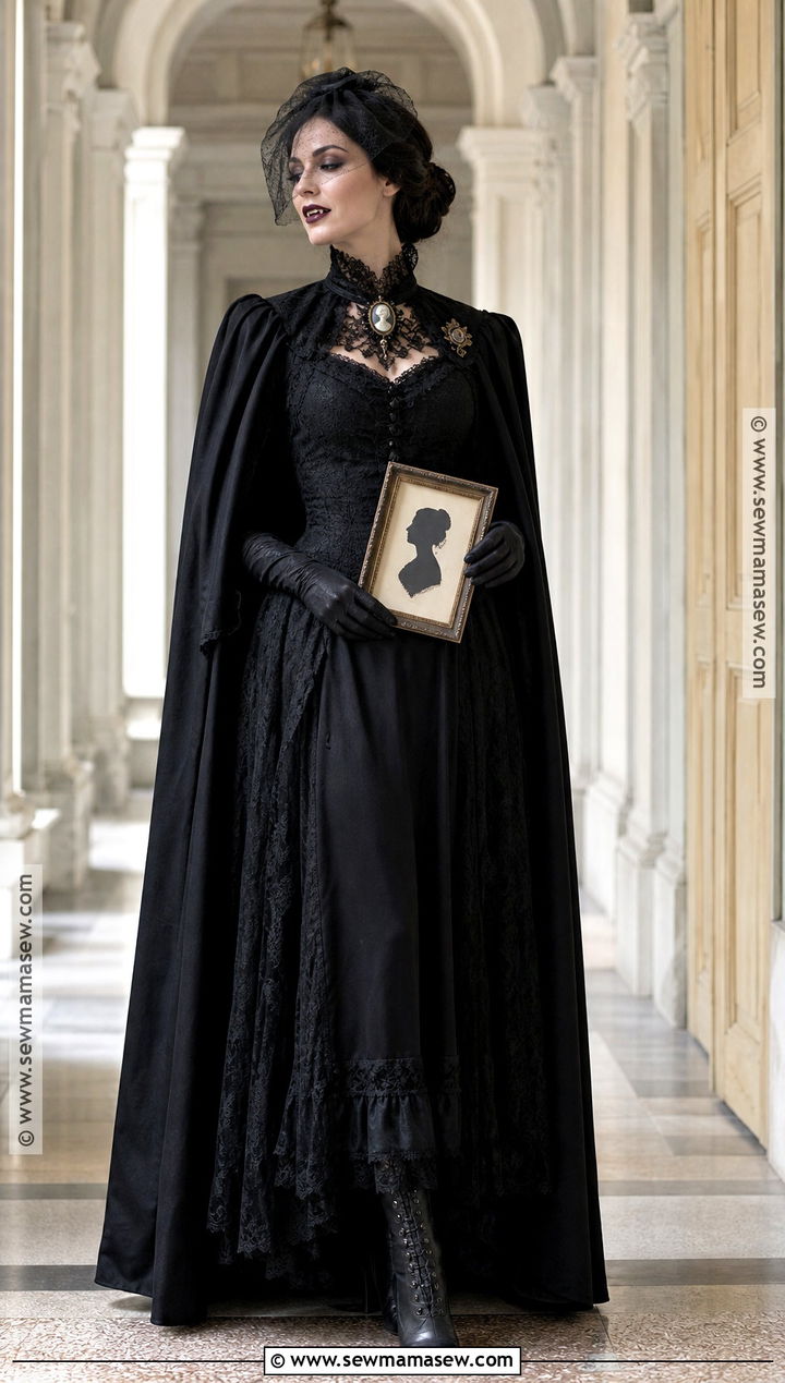 Victorian Widow Vampire Costume - 40 Vampire Halloween Costume Ideas for Women