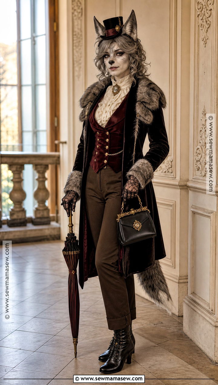 Victorian Wolf Cosplay - 30 wolf cosplay ideas