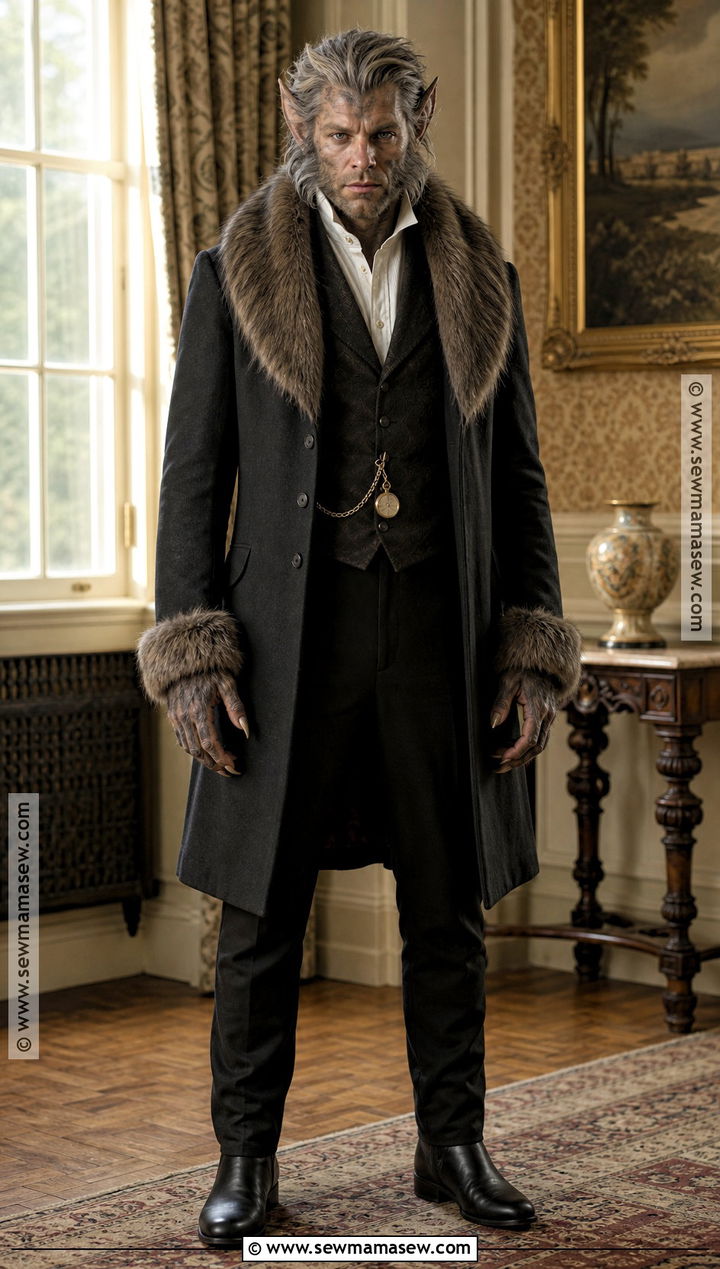 Victorian Wolfman Costume - 30 wolf costume ideas for men