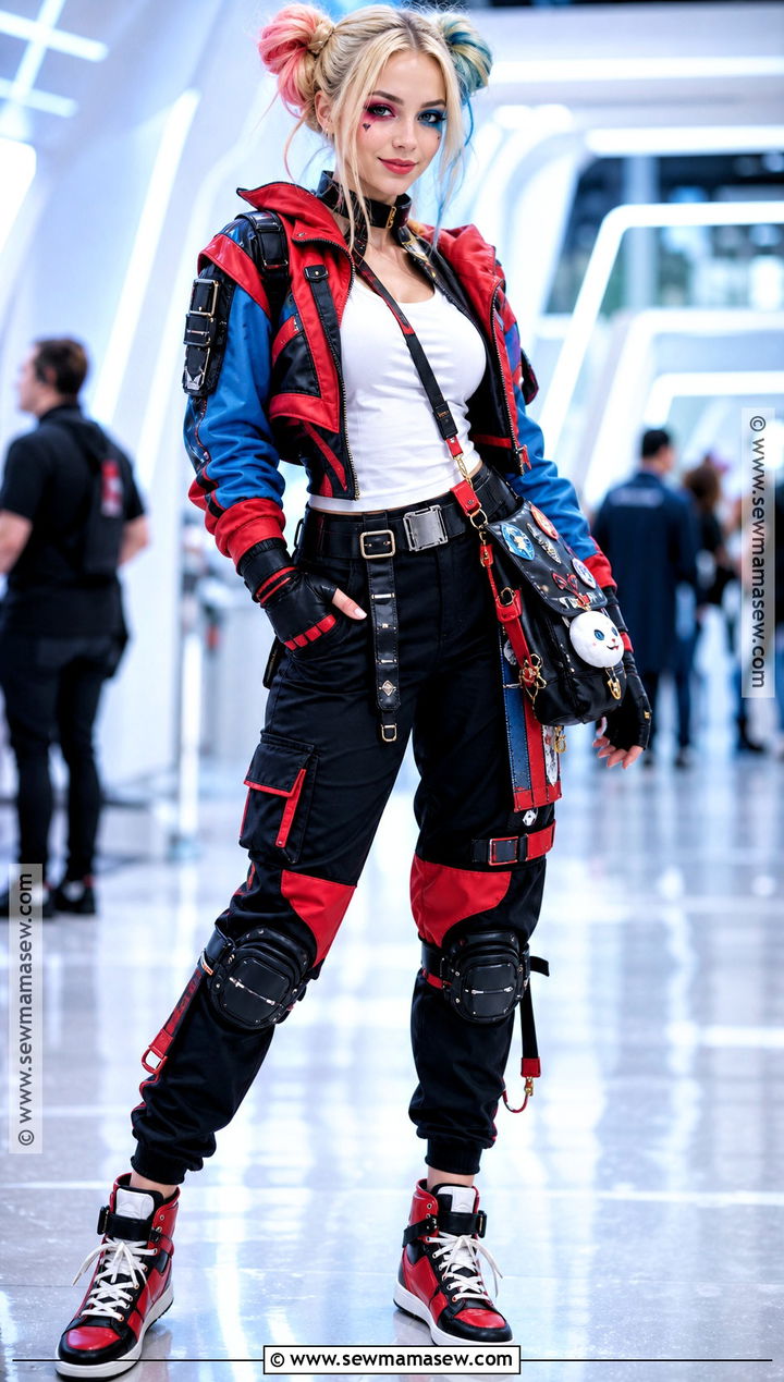 Video Game Streetwear Harley Quinn Costume - 50 harley quinn costume ideas