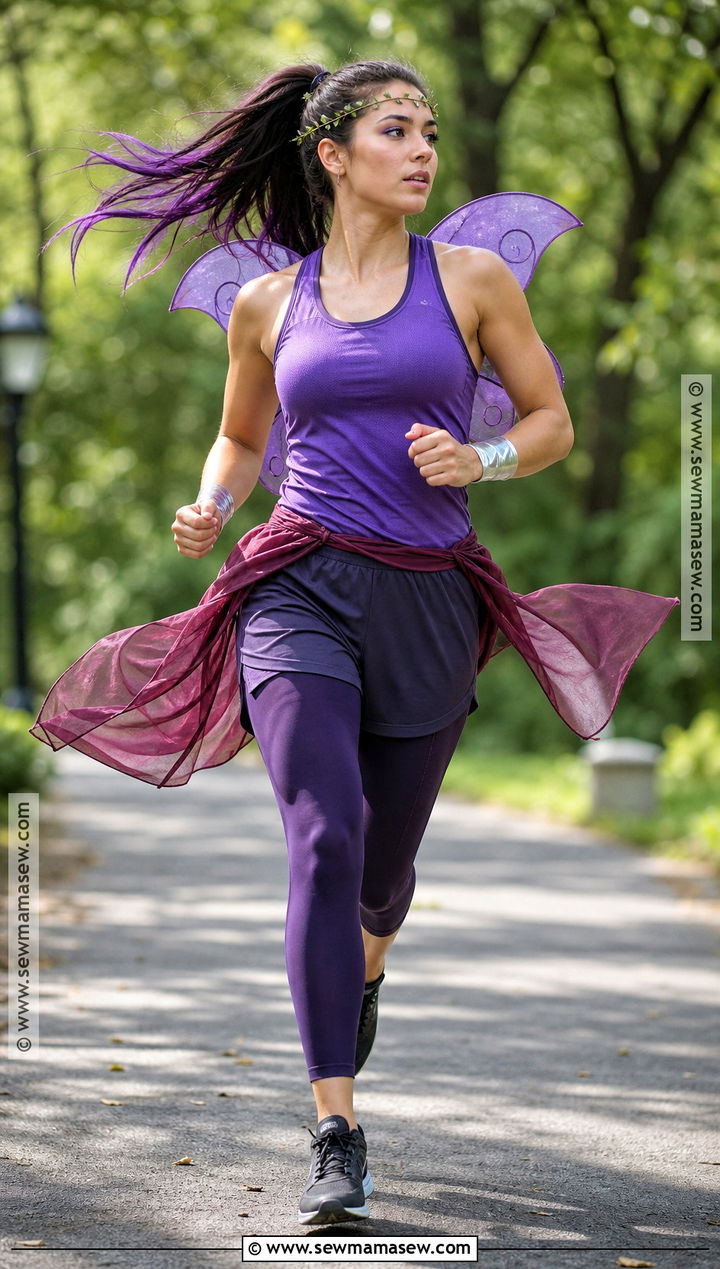 Vidia Running Costume With Purple Tank - 35 vidia costume ideas