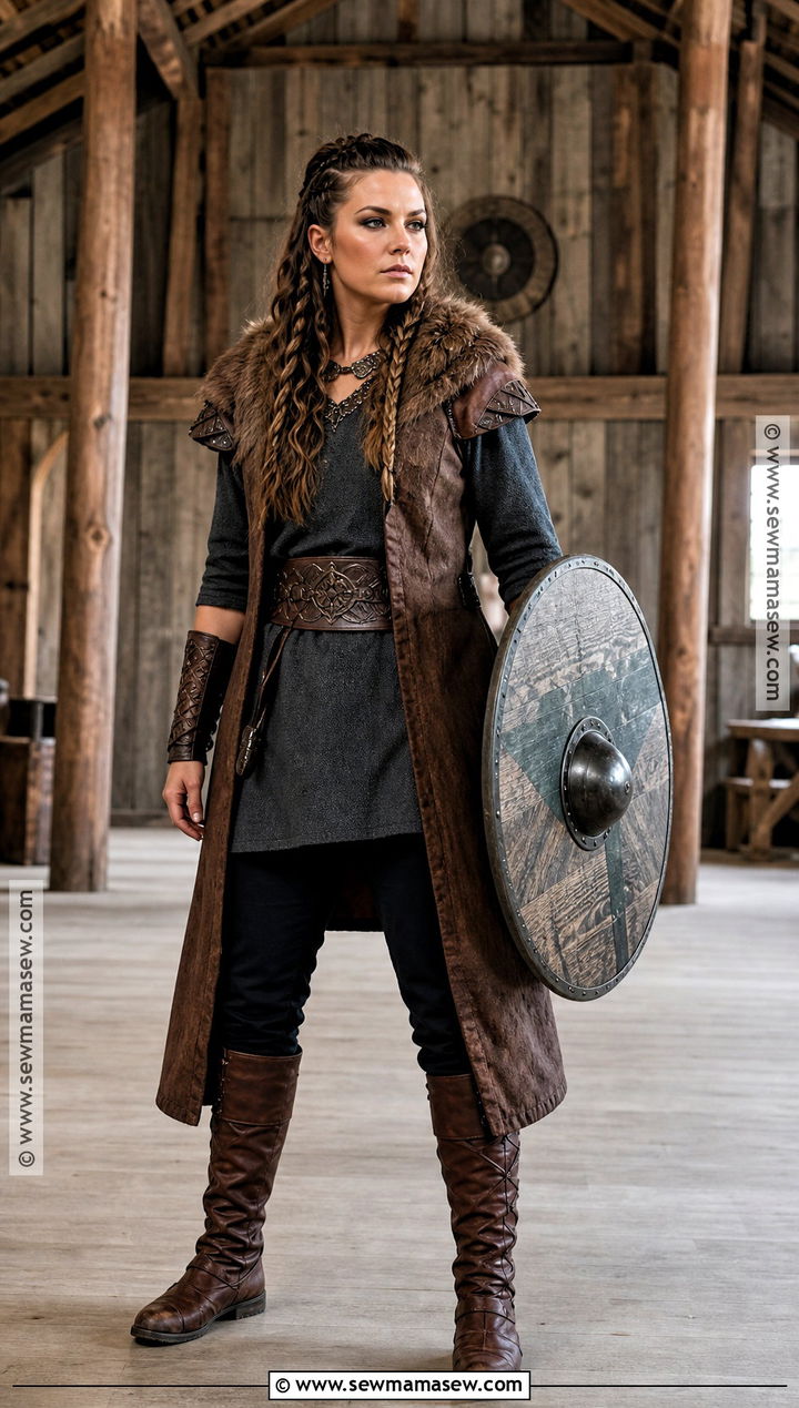 Viking Chieftain Woman Costume - 30 viking warrior woman costumes